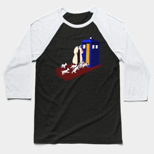 All Spots in the TARDIS Baseball T-Shirt